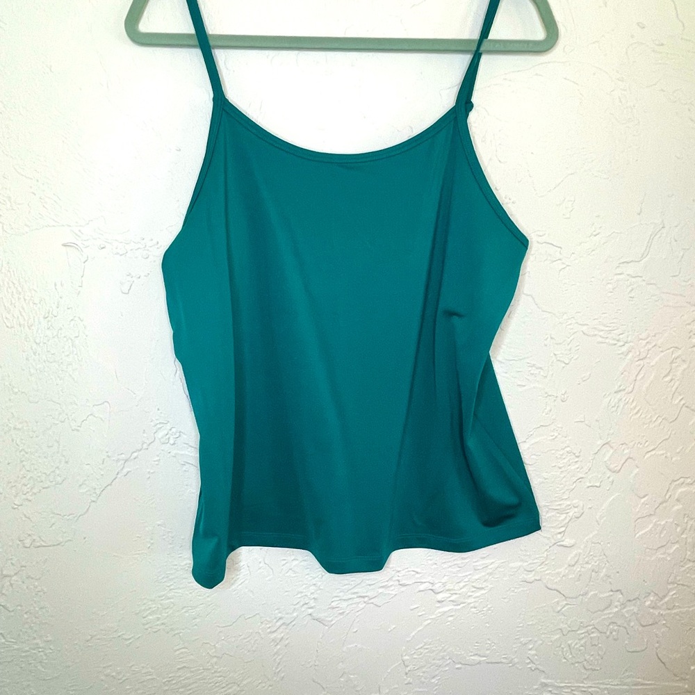 Lane Bryant camisole, teal, size 14/16